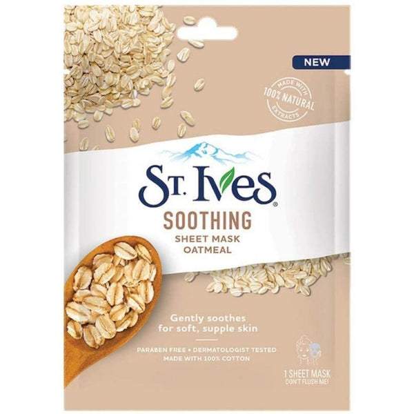 St Ives Sheet Mask Soothing Oatmeal 23ml