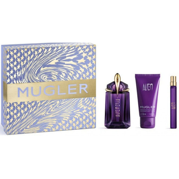 Mugler Alien Gift Set 60ml EDP Spray 10ml EDP Spray & 50ml Body Lotion
