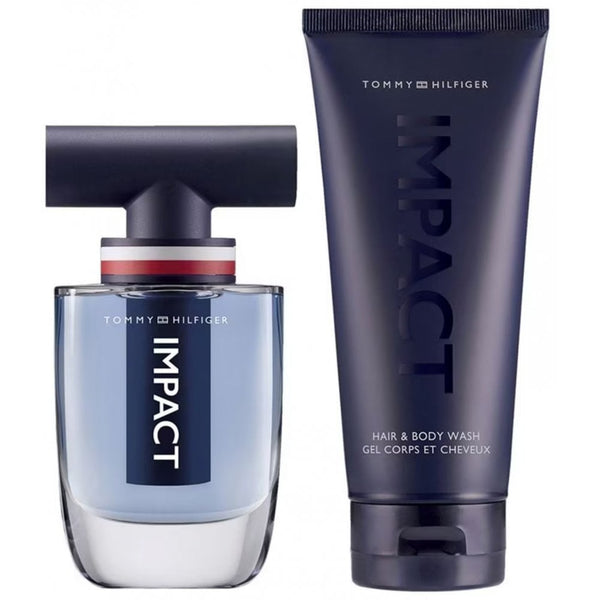 Tommy Hilfiger Impact Gift Set 50ml EDT Spray - Body Wash 100ml