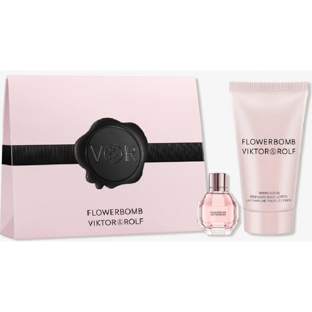 Viktor & Rolf Flowerbomb Gift Set - EDP 7ml + Body Lotion 50ml