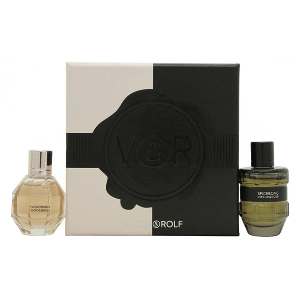 Viktor & Rolf Flowerbomb Gift Set - Flowerbomb EDP 7ml + Spicebomb EDT 7ml