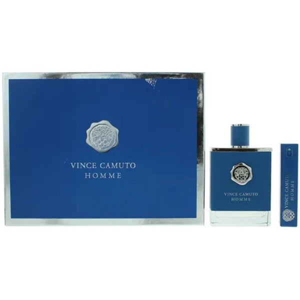 Vince Camuto Homme Gift Set - EDT 200ml + EDT Travel Spray 15ml