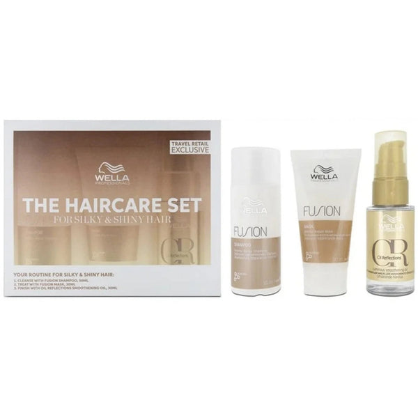 Wella Sun Set - Sun Shampoo 50ml + Sun Conditioner 30ml + Oil Reflection Light 30ml