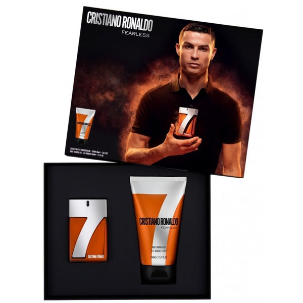 Cristiano Ronaldo CR7 Fearless Gift Set 30ml EDT Spray + Shower Gel 150ml