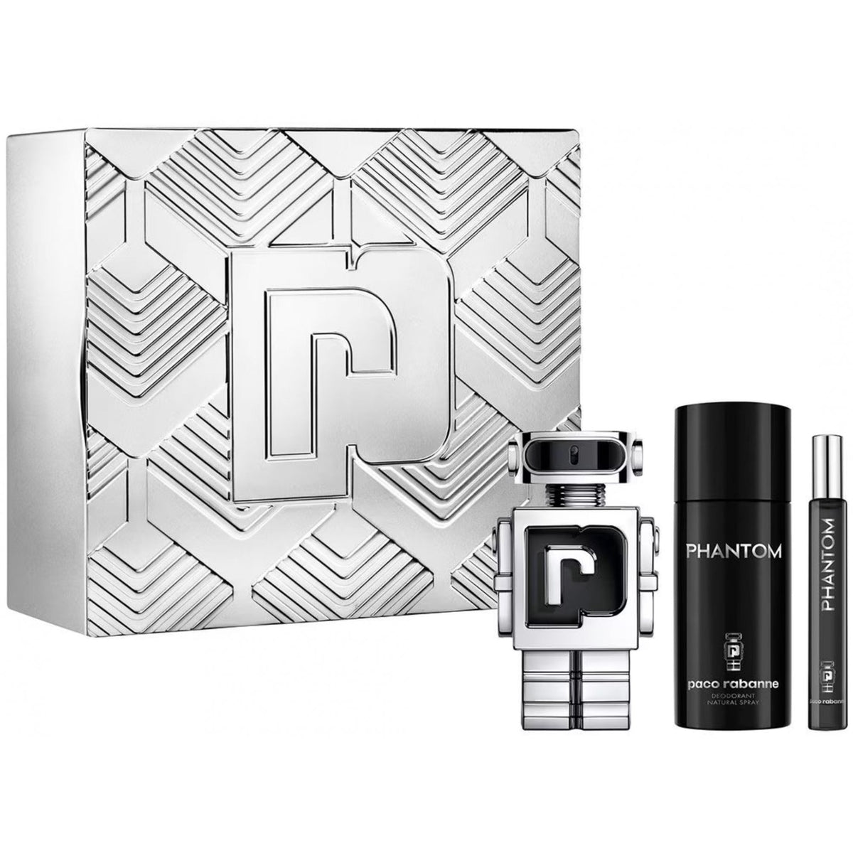 Paco Rabanne Phantom Set EDT 100ml + Deodorant 150ml + EDT 10ml