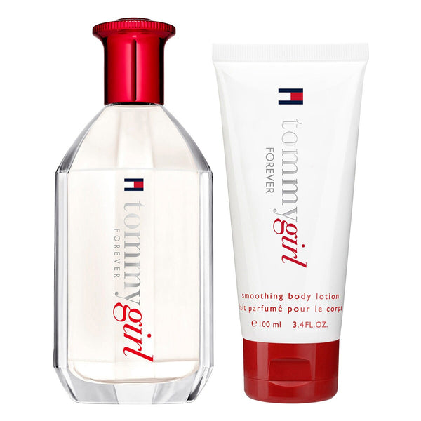 Tommy Hilfiger Tommy Girl Forever 100ml EDT Spray + 100ml Body Lotion Gift Set