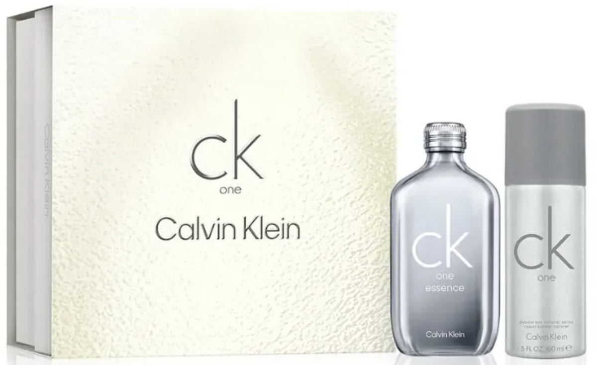 Calvin Klein CK One Essence 2 Piece Gift Set: 100ml Parfum Intense Spray + 150ml Deodorant Spray