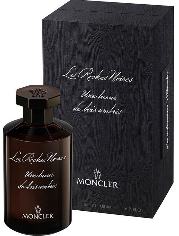 Moncler Les Roches Noires Une Lueur De Bois Ambres 200ml EDP Spray