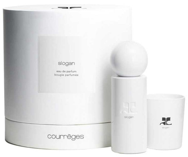 Courreges Slogan Gift Set EDP 100ml + Candle 75g