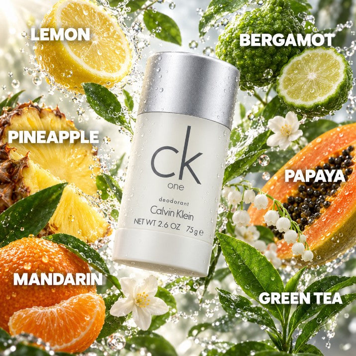 Calvin Klein CK One Deodorant Stick 75g - X2 MULTIPACK