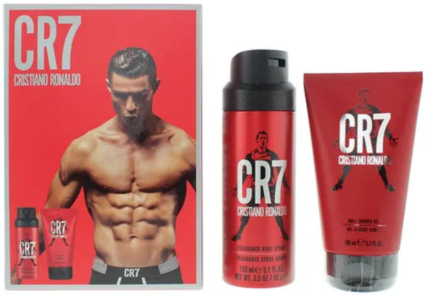 Cristiano Ronaldo CR7 Gift Set: Shower Gel 150ml - Body Spray 150ml