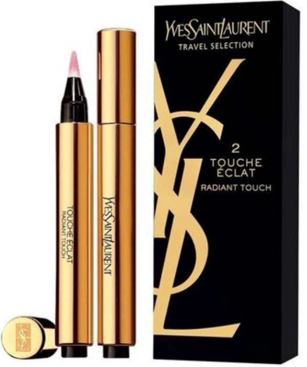 Yves Saint Laurent Touche Eclat 2 Piece Gift Set 2 x Corrector & Illuminator 2.5ml - No1 Luminous Radiance