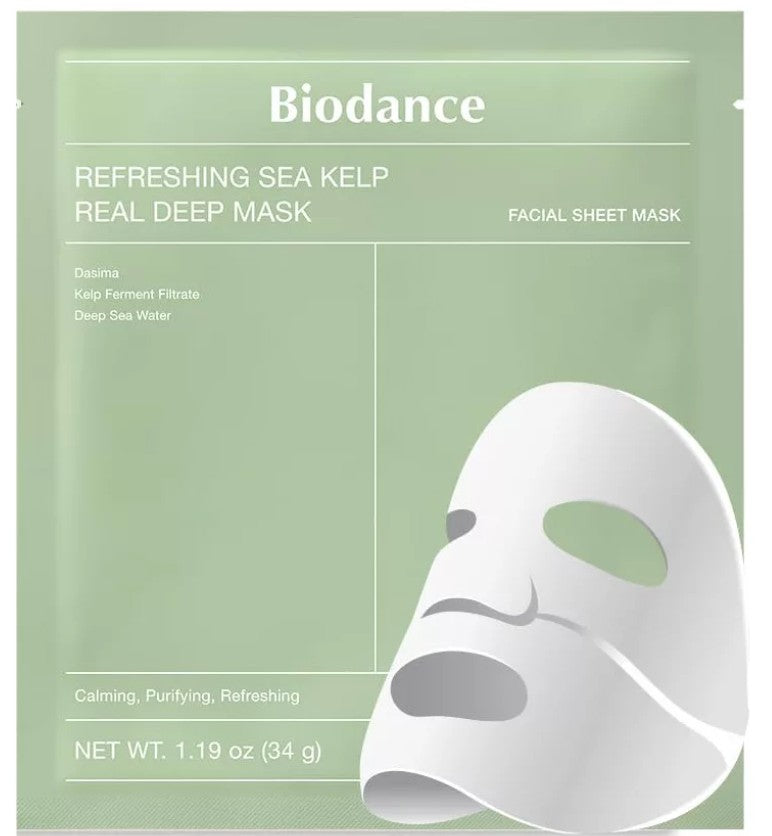 Biodance Refreshing Sea Kelp Real Deep 34g Mask Sheet