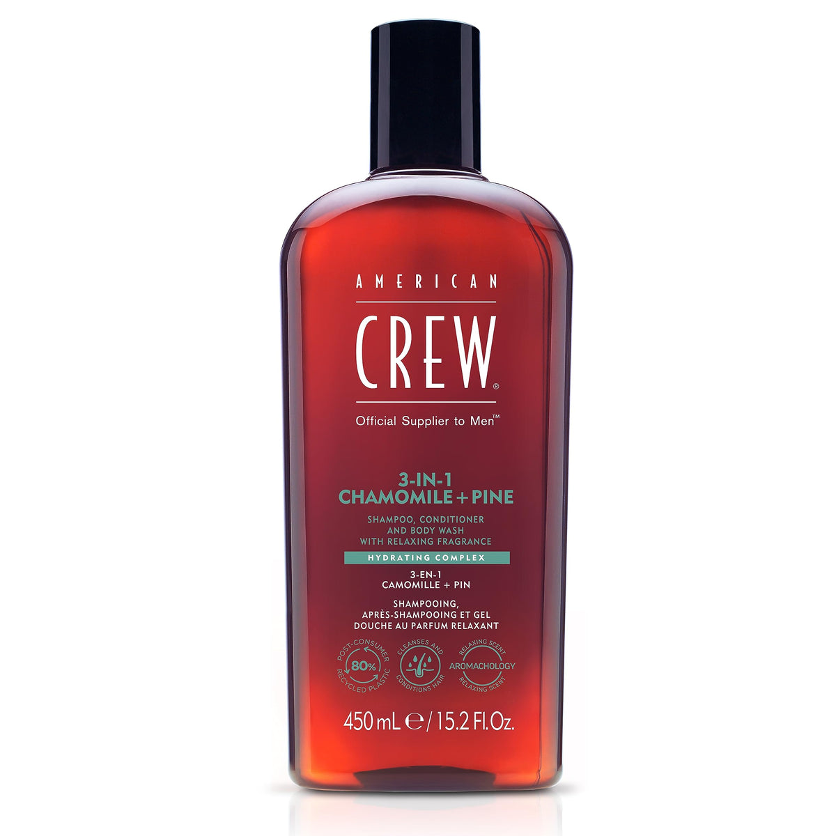 American Crew 3-In-1 Chamomile & Pine 450ml Shampoo