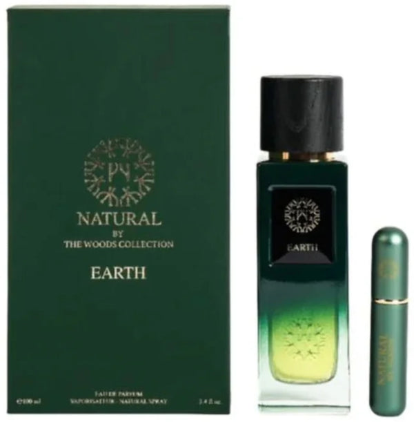 Natural By Woods Earth 100ml + 5ml Atomizer EDP