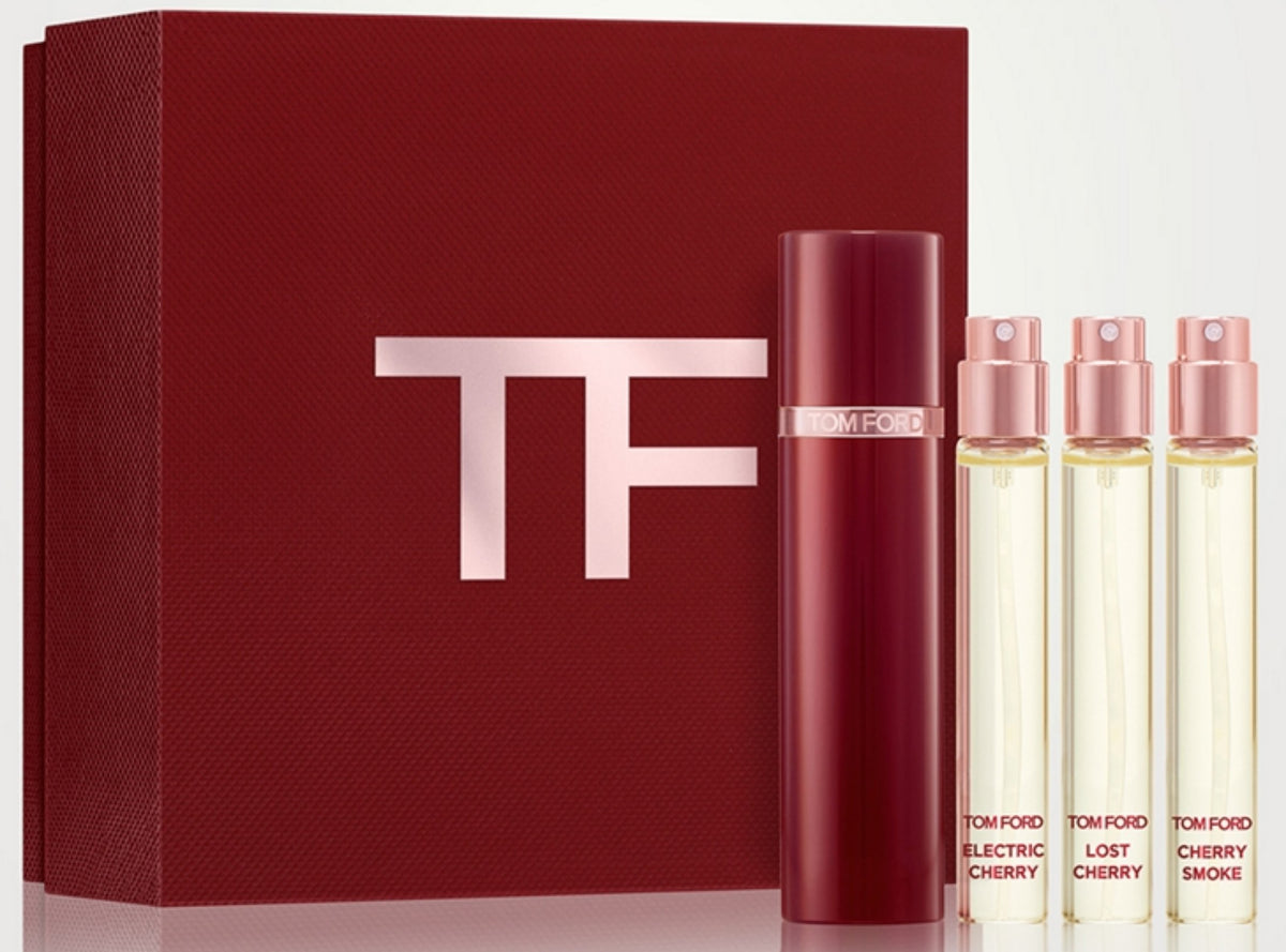 Tom Ford Private Blend Cherries Collection Gift Set Electric Cherry EDP 10ml + Lost Cherry EDP 10ml + Cherry Smoke EDP 10ml
