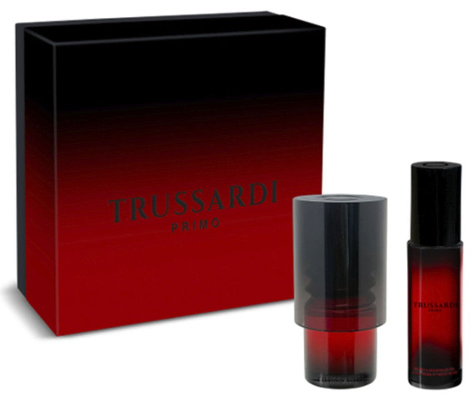 Trussardi Primo 2 Piece Gift Set: 100ml EDP Spray + 50ml Beard Oil