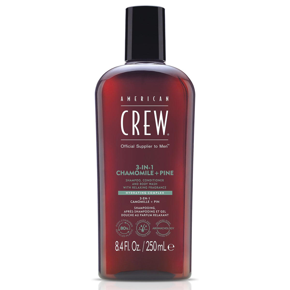 American Crew 3-In-1 Chamomile & Pine 250ml Shampoo