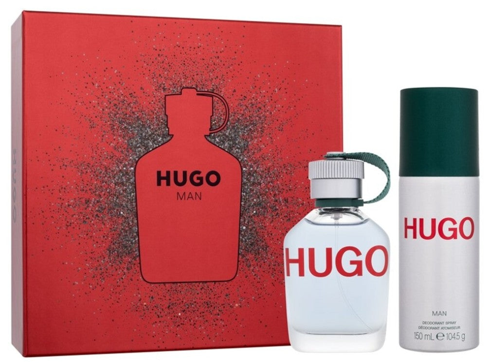 Hugo Boss Hugo Man Gift Set Eau de Toilette 75ml + Deodorant Spray 150ml