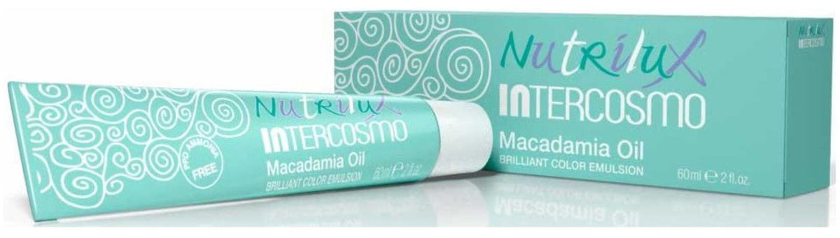 Intercosmo Nutrilux Macadamia Oil Hair Colour 60ml - 5.60 Grosella