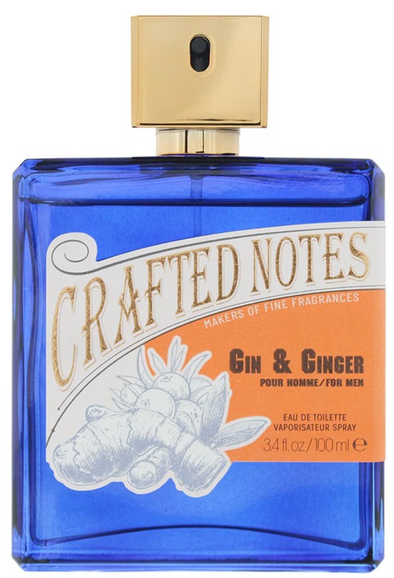 Crafted Notes Gin & Ginger For Men 100ml EDT Spray