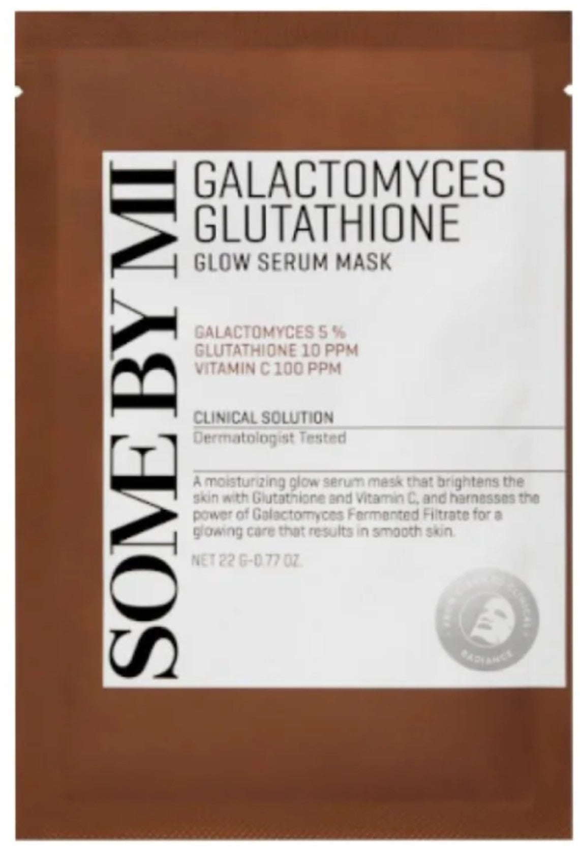Some By Mi Galactomyces Glutathione Glow Serum Sheet Mask 22g