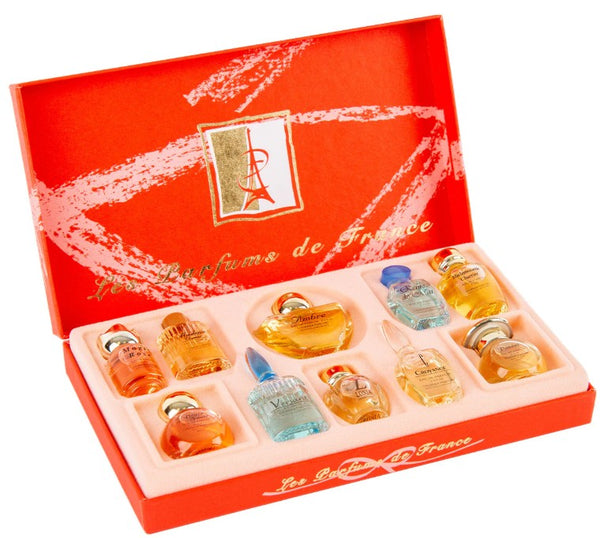 Charrier Parfums De France 10 x Miniature French EDP Set