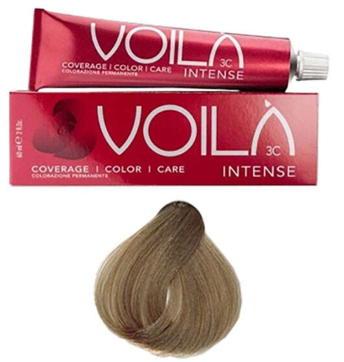 Intercosmo Voilà Intense Hair Colour 60ml - 10.0 Natural Platinum Blonde