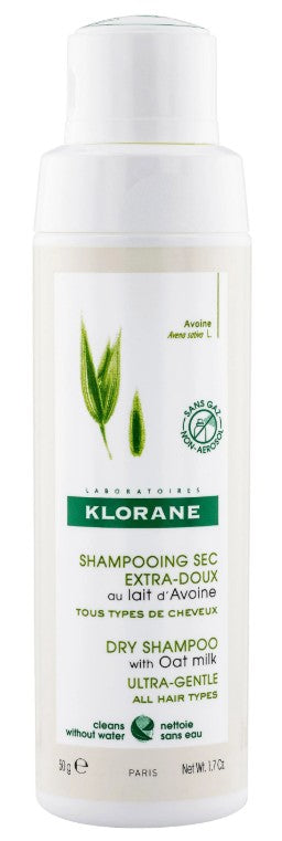 Klorane Non Aerosol Dry Shampoo With Oat Milk 50g