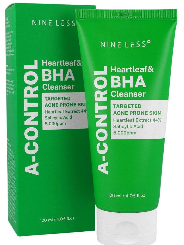Nineless A-Control Heartleaf & BHA Cleanser 120ml