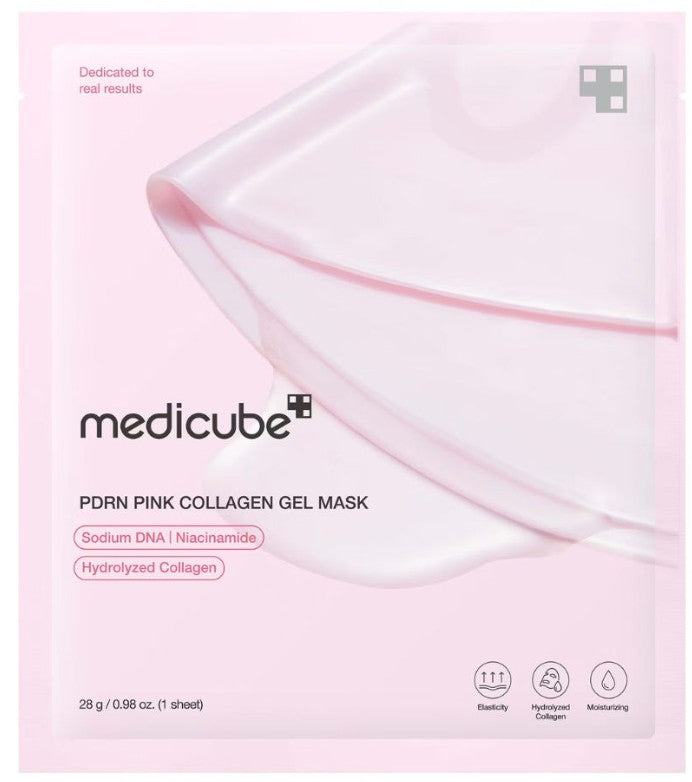 Medicube PDRN Pink Collagen Gel Mask Pack 4 x 28ml
