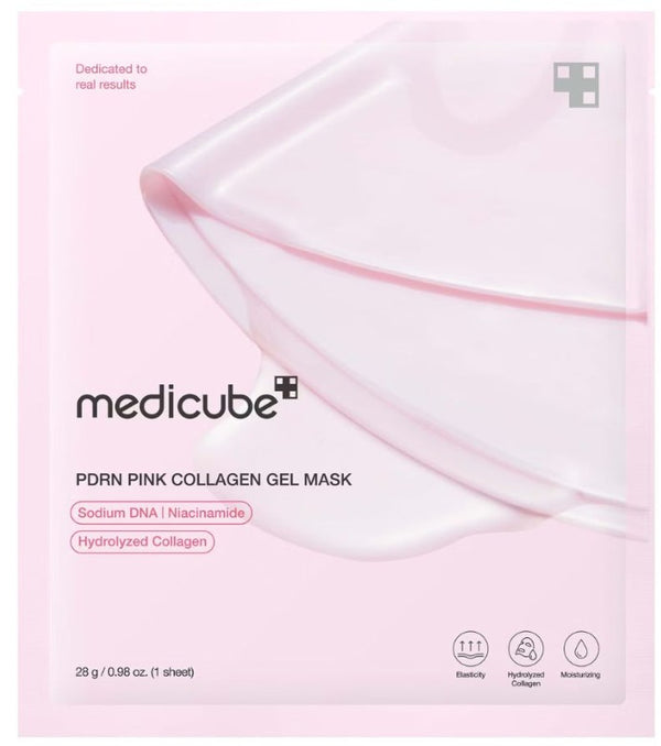 Medicube PDRN Pink Collagen Gel Mask Pack 4 x 28ml