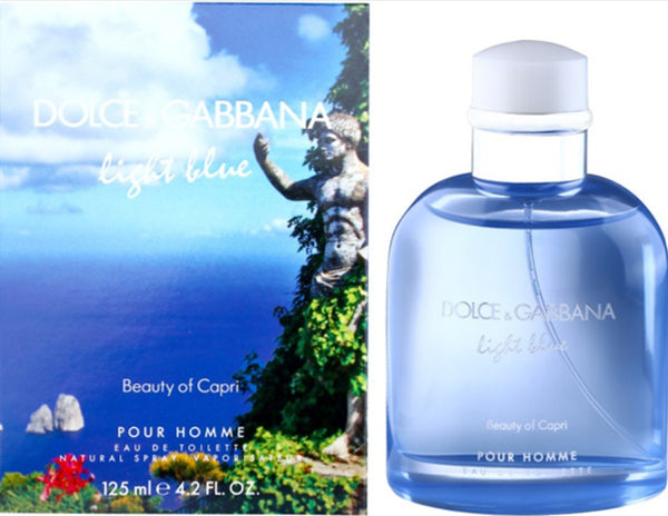 Dolce & Gabbana Light Blue Beauty Of Capri Pour Homme 125ml EDT Spray