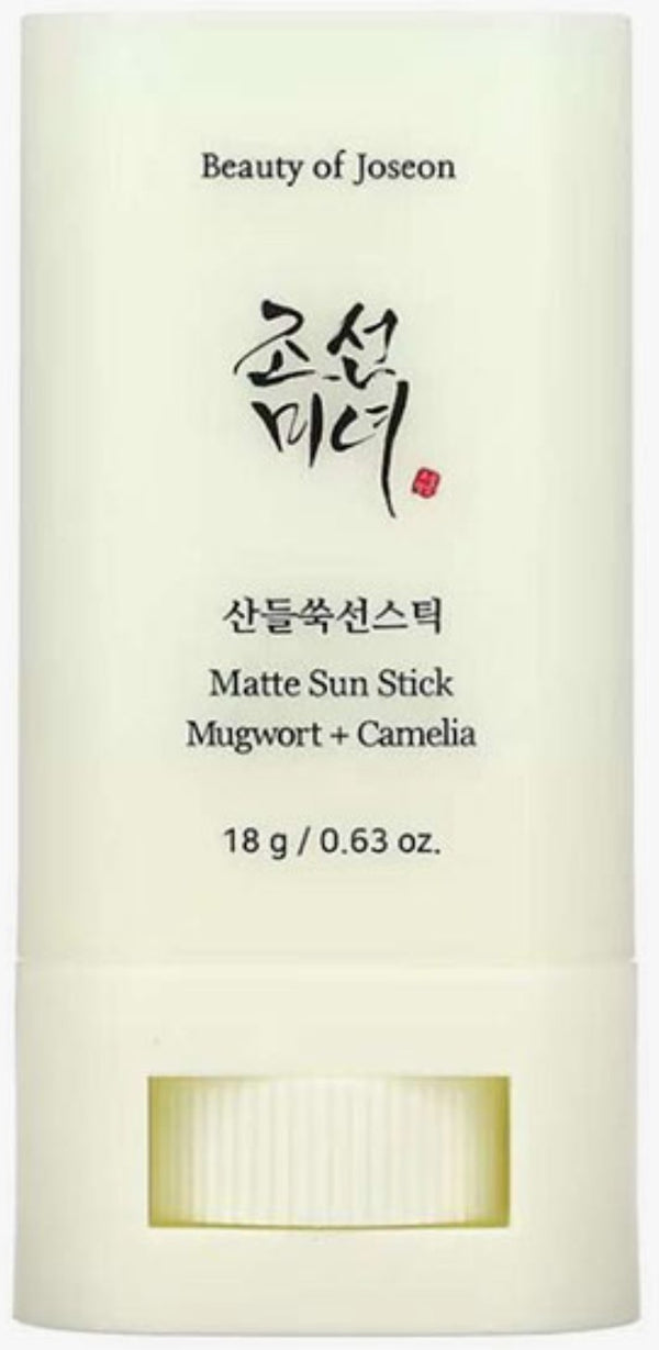 Beauty Of Joseon Matte Sun Stick Mugwort + Camelia SPF50+ PA++++ 18g