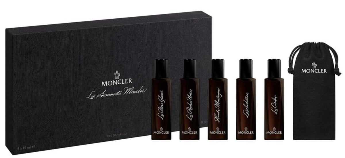 Moncler Les Sommets Gift Set 5 × 15ml EDP Spray