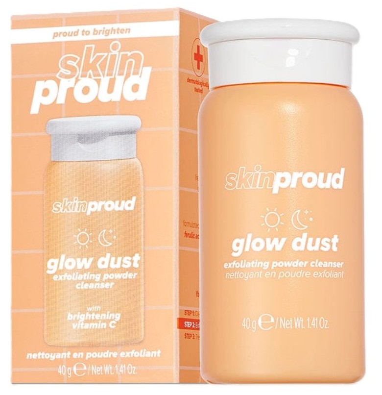 Skin Proud Glow Dust Exfoliating Powder Cleanser 40g