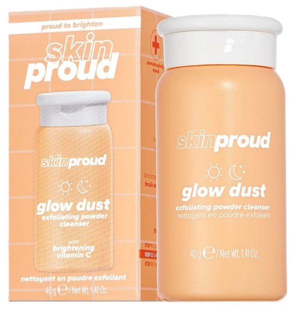 Skin Proud Glow Dust Exfoliating Powder Cleanser 40g