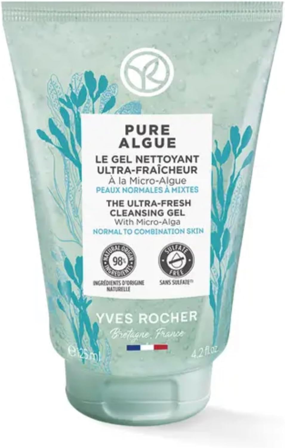 Yves Rocher Pure Algue Ultra Fresh Cleansing Gel 125ml