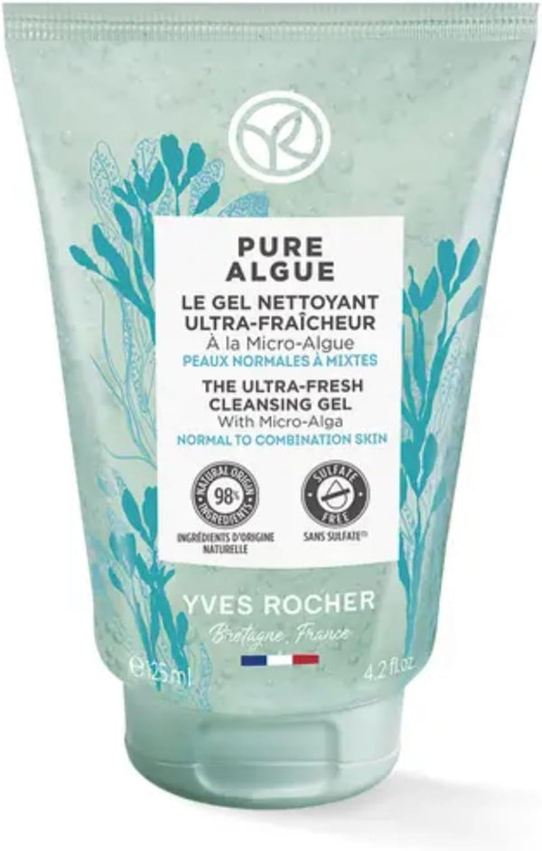 Yves Rocher Pure Algue Ultra Fresh Cleansing Gel 125ml