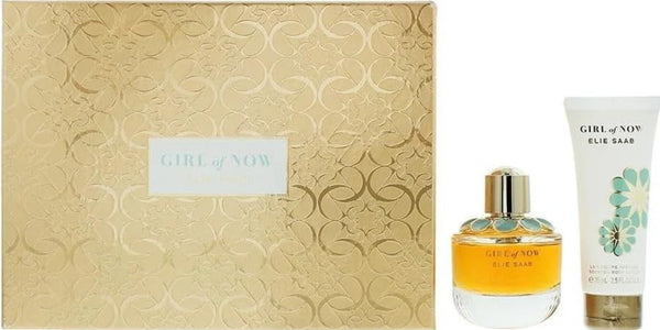 Elie Saab Girl Of Now Gift Set 2 Piece EDP Spray 50ml + Body Lotion 75ml