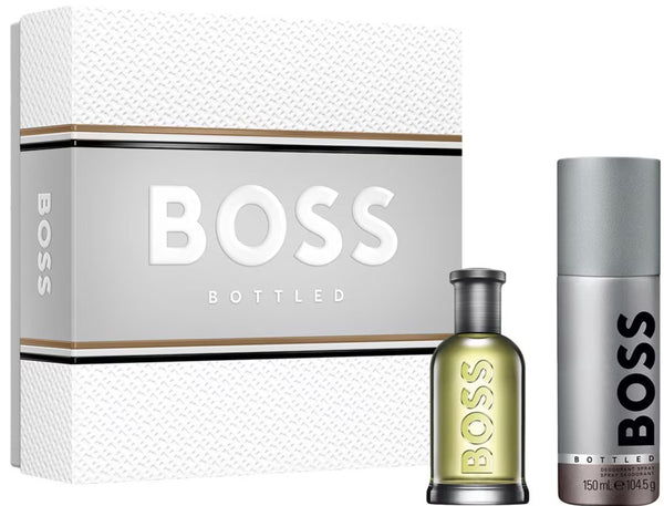 Hugo Boss Bottled Gift Set 50ml EDT Spray + 150ml Deodorant Spray