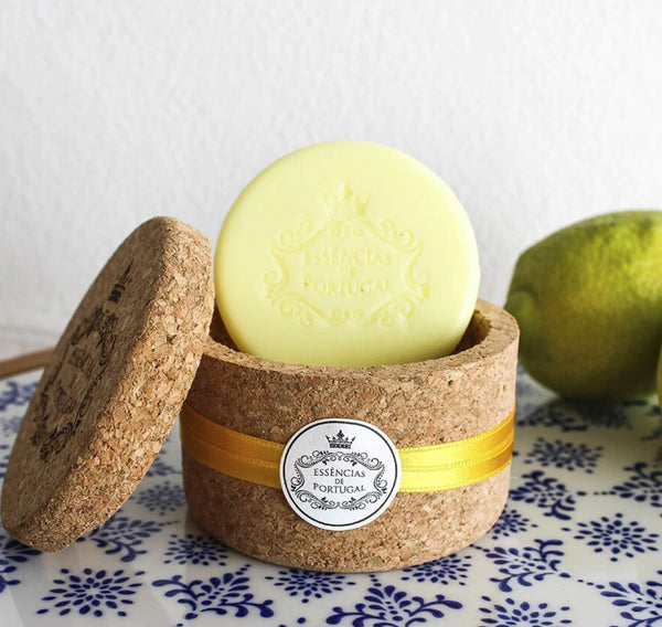 Cork Jewel-Keeper Lemon Soap 2 x 50g