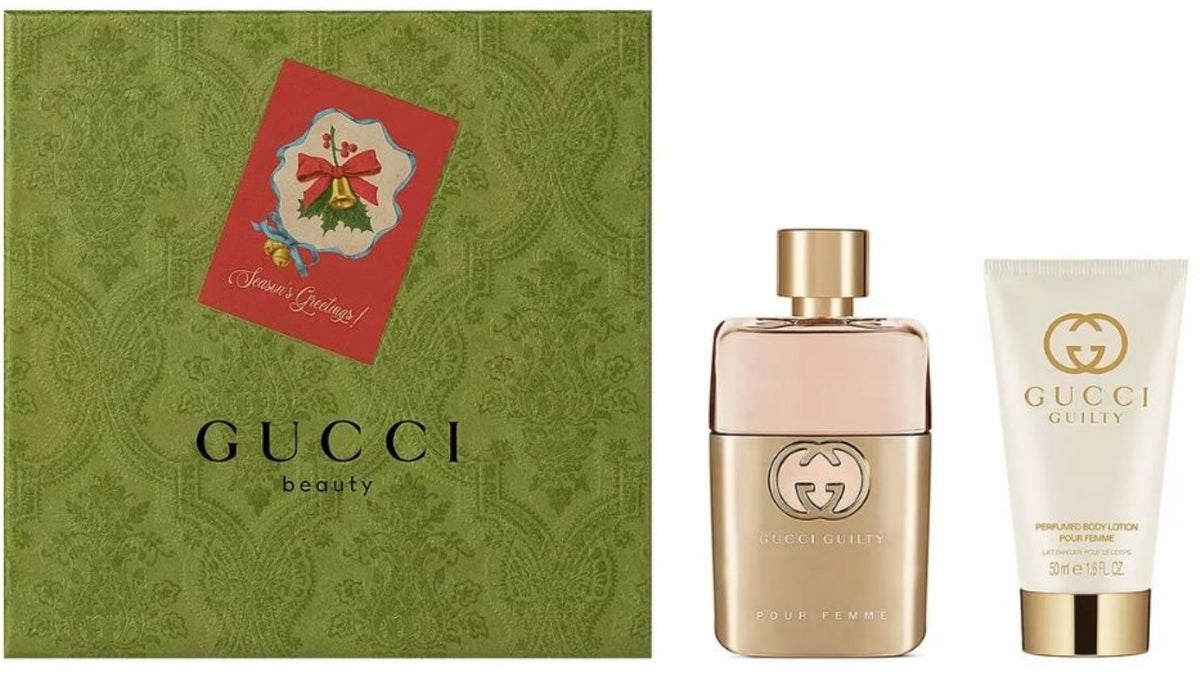 Gucci Guilty For Her Gift Set 50ml EDP Spray + 50ml Body Lotion