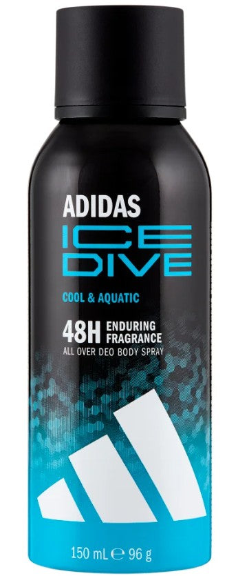 Adidas Ice Dive Cool & Aquatic 150ml Deodorant Body Spray