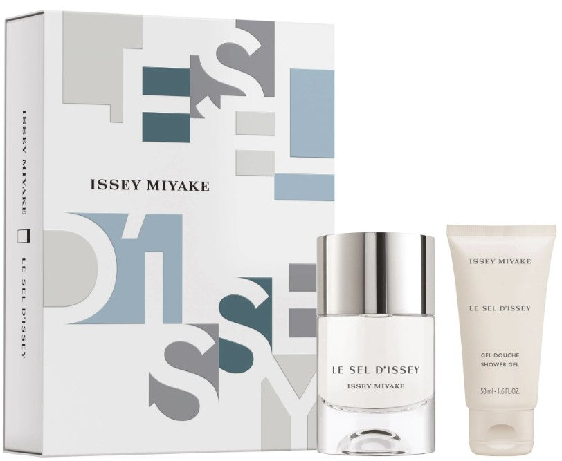 Issey Miyake Le Sel D'Issey Gift Set: 50ml EDT Spray + 50ml Shower Gel