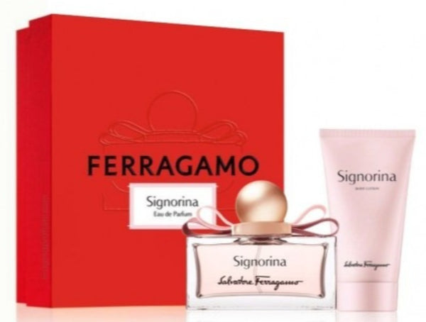 Salvatore Ferragamo Signorina Gift Set 2 Piece EDP 50ml + Body Lotion 50ml