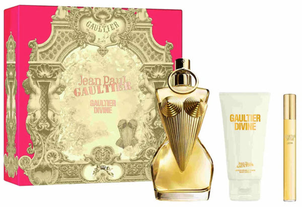 Jean Paul Gaultier Divine 100ml EDP Spray / 75ml Body Lotion / 10ml EDP Spray