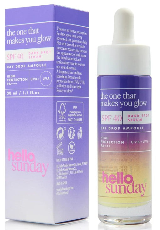 Hello Sunday The One That Makes You Glow SPF40 30ml Dark Spot Serum