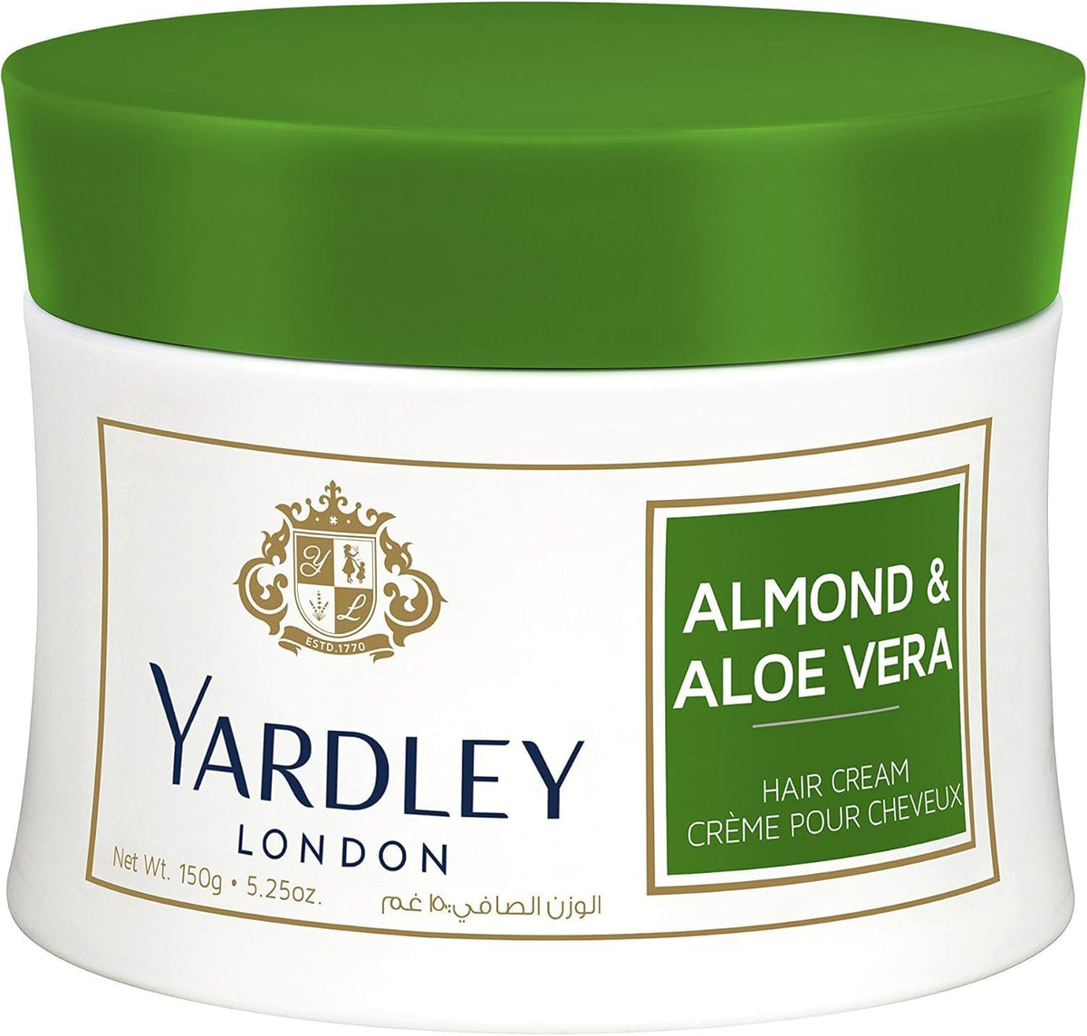 Yardley Almond & Aloe Vera 150g Hair Cream