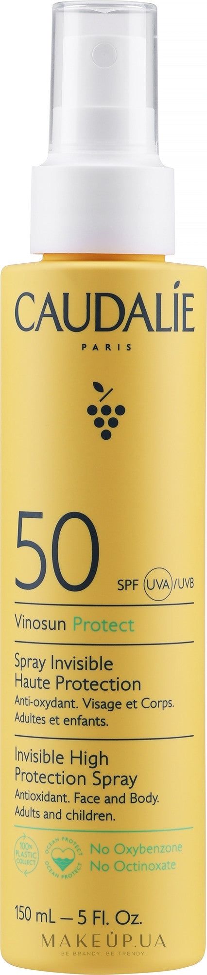 Caudalie Vinosun Invisible High Protection SPF 50 Spray 150ml